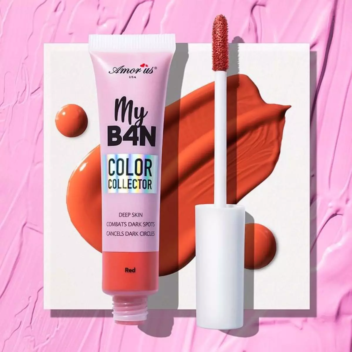 Amor Us My B4N Color Corrector - Red