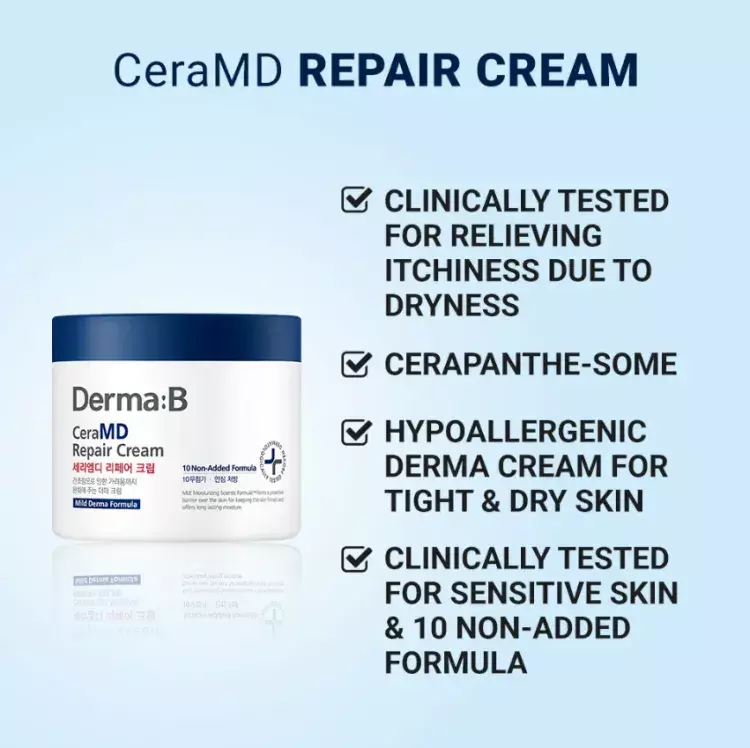 Derma:B CeraMD Repair Cream (430ml)