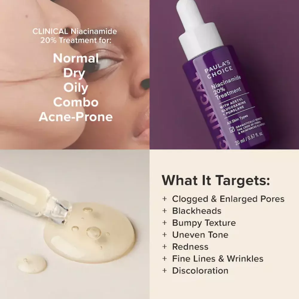 Paulas Choice Niacinamide 20% Treatment 20ml