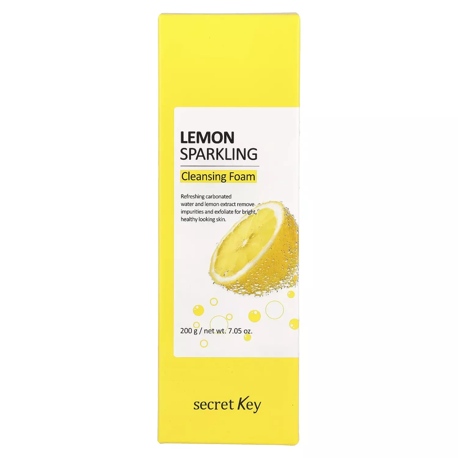 Secret Key Lemon Sparkling Cleansing Foam (200g)