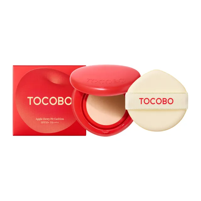 Tocobo Apple Dewy Fit Cushion SPF50+PA++++ - 23 HONEY