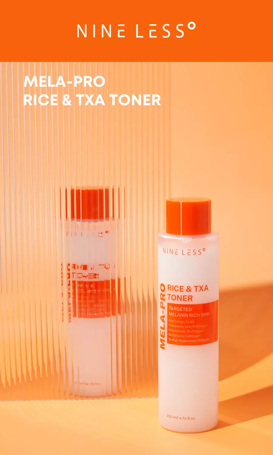 Nineless Mela-Pro Rice & TXA Toner