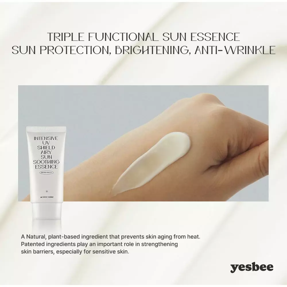 Active Nine Intensive UV Shield Airy Sun Soothing Essence SPF 50+ PA++++