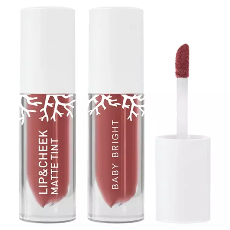 Baby Bright Lip & Cheek Matte Tint #17 Rose Apple (2.4gm)