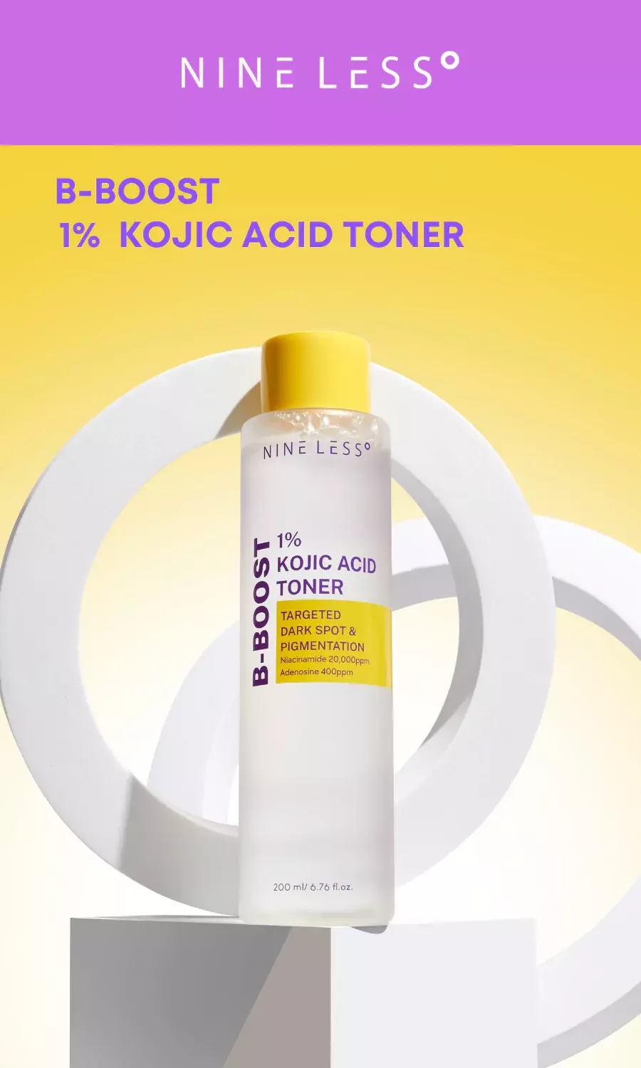 Nineless B Boost 1% Kojic Acid Toner