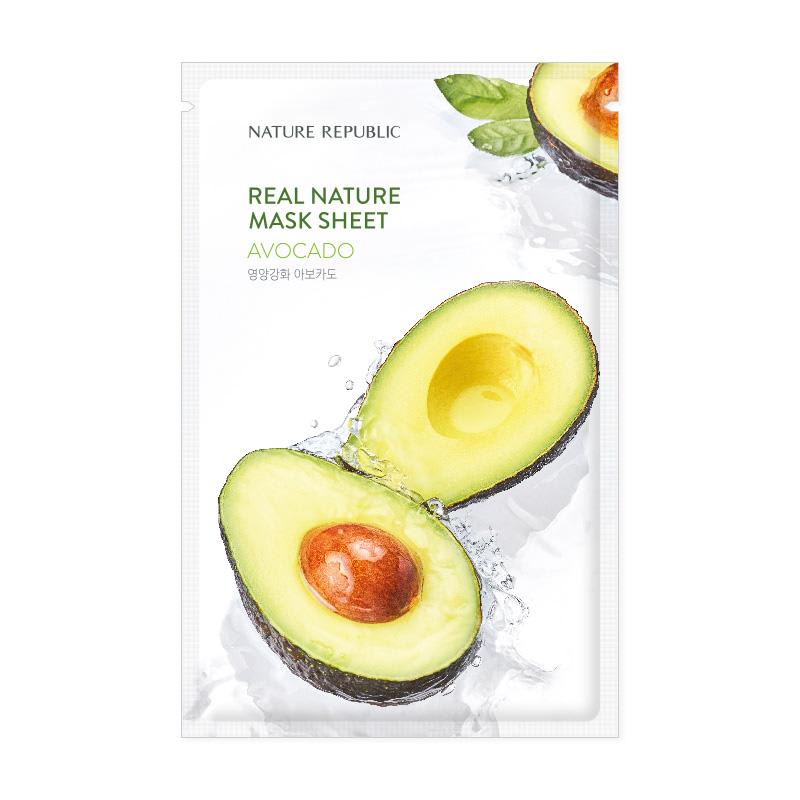 Nature Republic Real Nature Avocado Mask Sheet