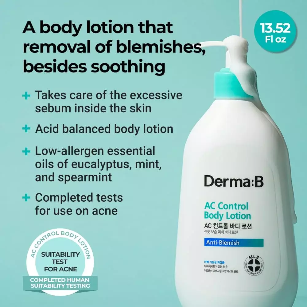 Derma:B AC Control Body Lotion
