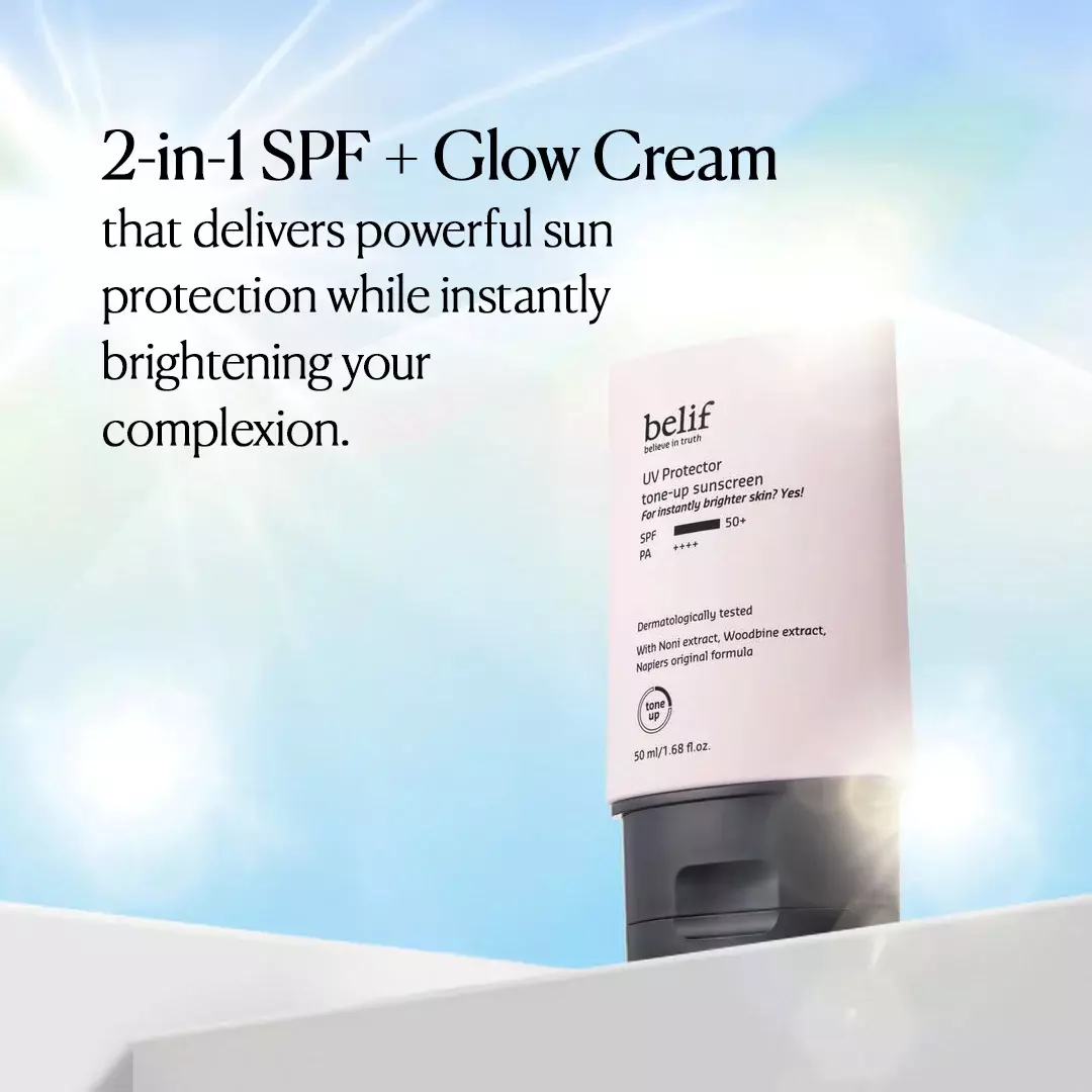 Belif UV Protector Tone-up Sunscreen (50ml)