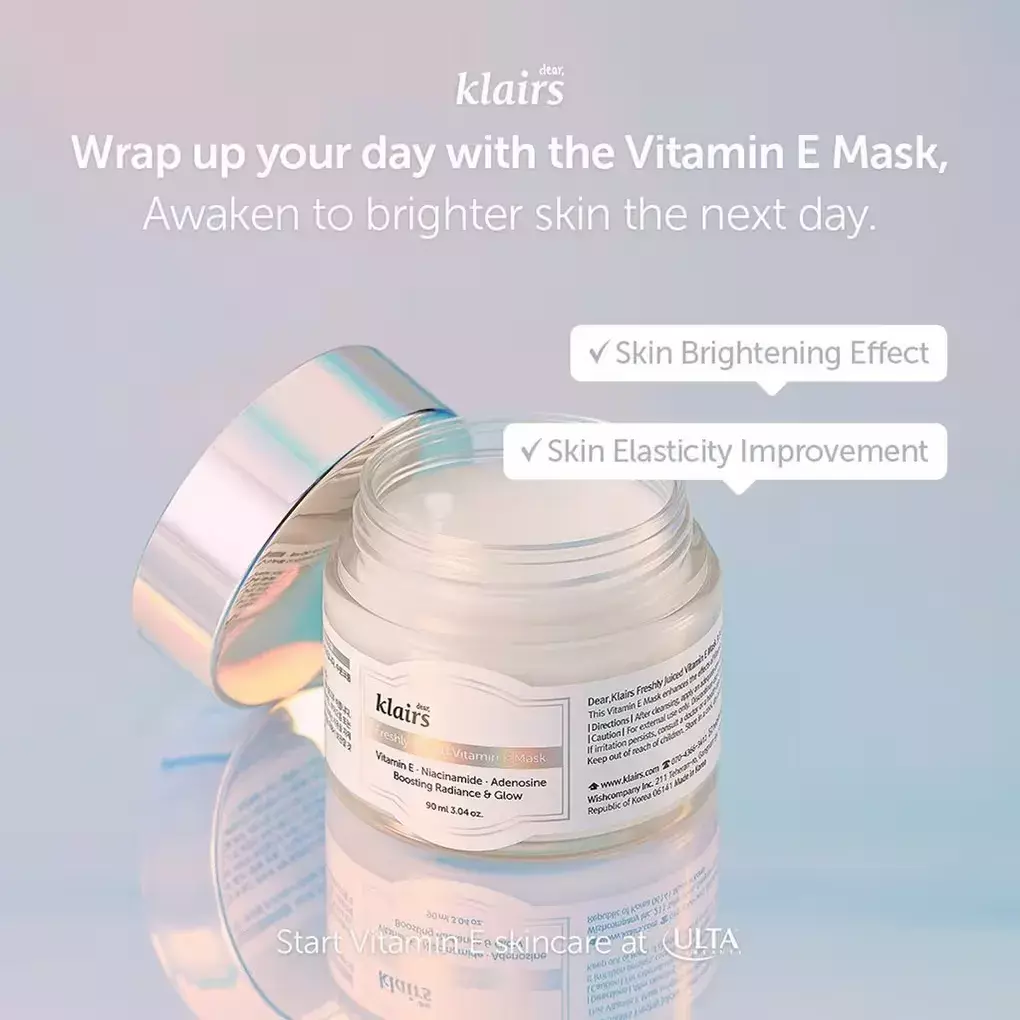 Dear Klairs Freshly Juiced Vitamin E Mask (90ml)