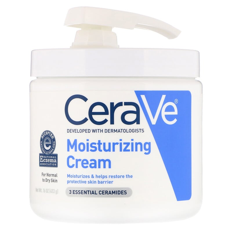 Cerave Moisturizing Cream For Normal to Dry Skin with Pump USA VARIENT 453g
