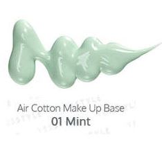 The Face Shop Air Cotton Makeup Base SPF30 PA++ 01 MINT