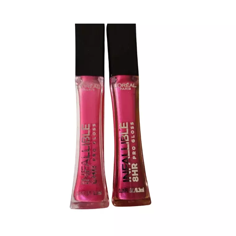 Loreal Paris 2X Infallible 8 HR Pro Lip Gloss #140 Pink Topaz (12.6ml)