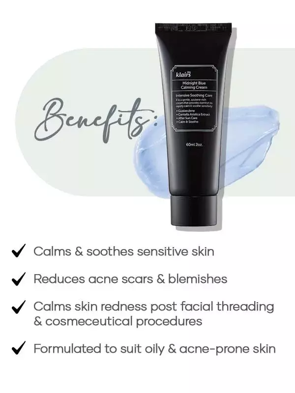 Dear Klairs Midnight Blue Calming Cream (60ml)