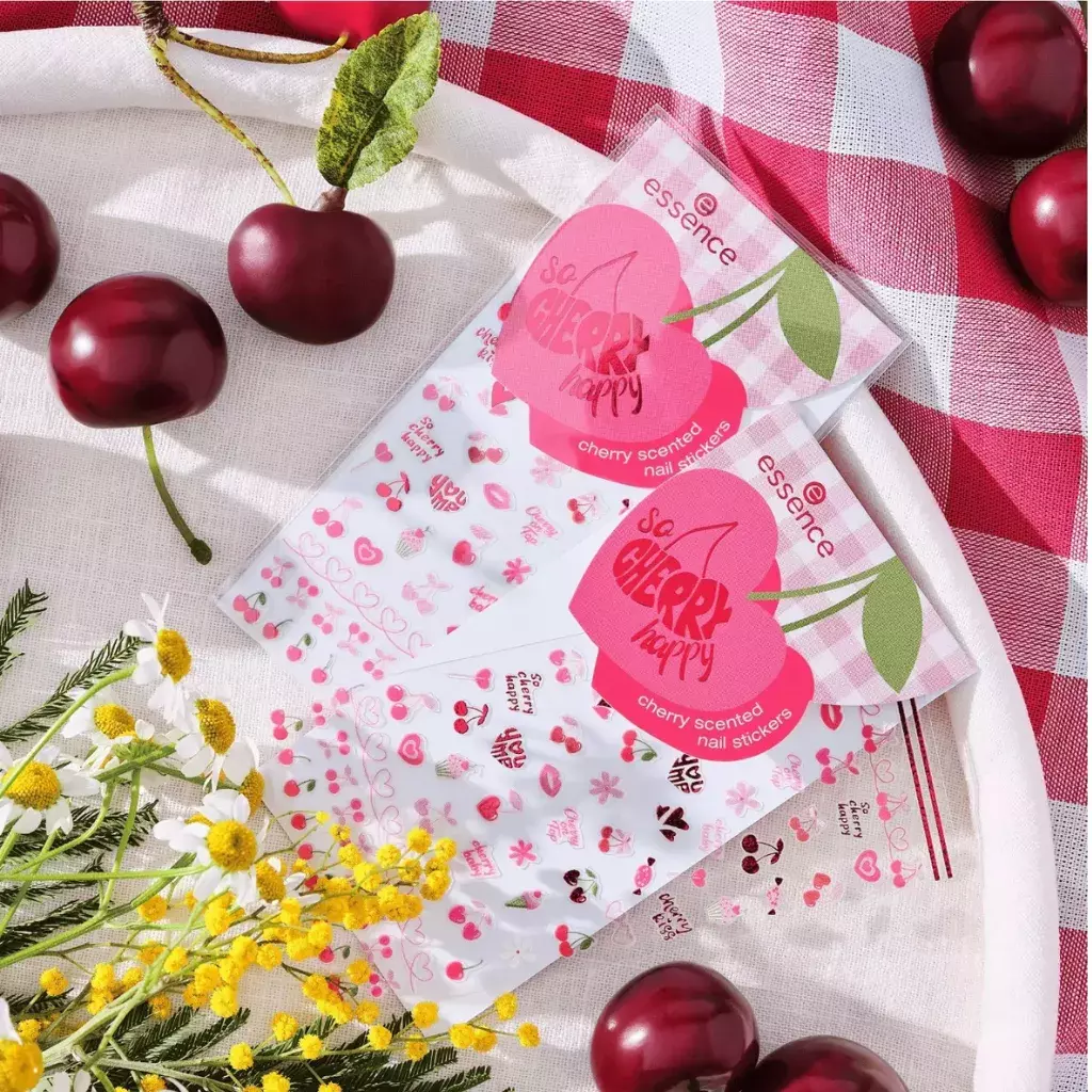 Essence Happy Cherry Scented Nail Sticker (1 pc)