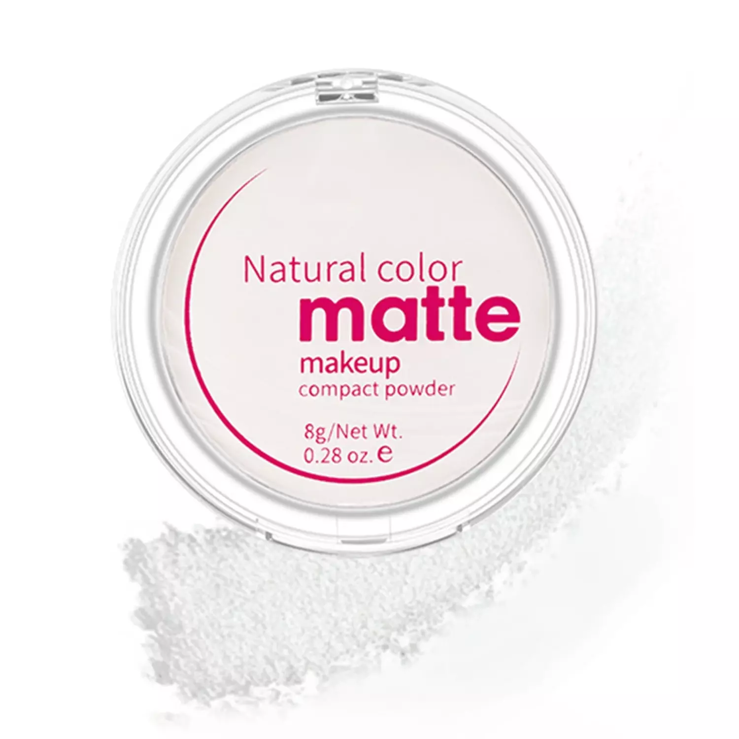 Gecomo Matte Concealer Sweat‑Proof Finishing Powder -Natural (8g)