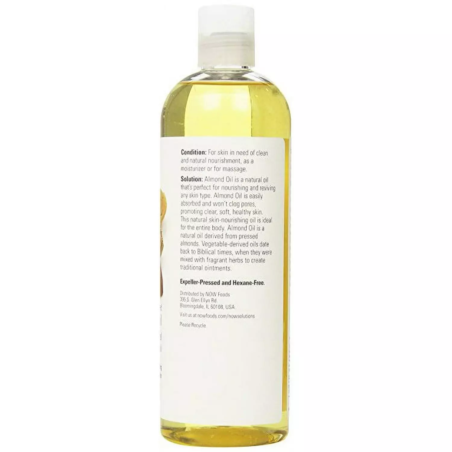 Now Foods Sweet Almond Oil 473ml