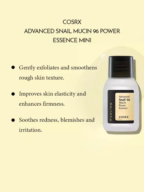 Cosrx Advanced Snail 96 Mucin Power Essence (30ml)