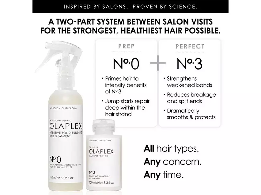 Olaplex The Ultimate Repair Duo (No.0 Intensive Bond Building Treatment, No.3 Hair Perfector)