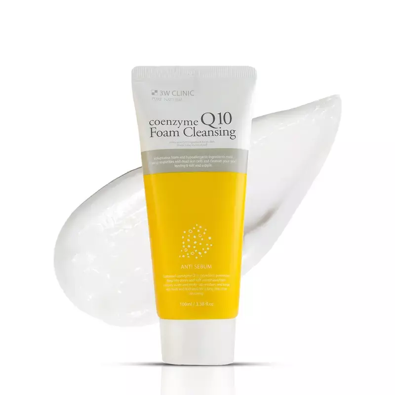 3W Clinic Coenzyme Q10 Foam Cleansing