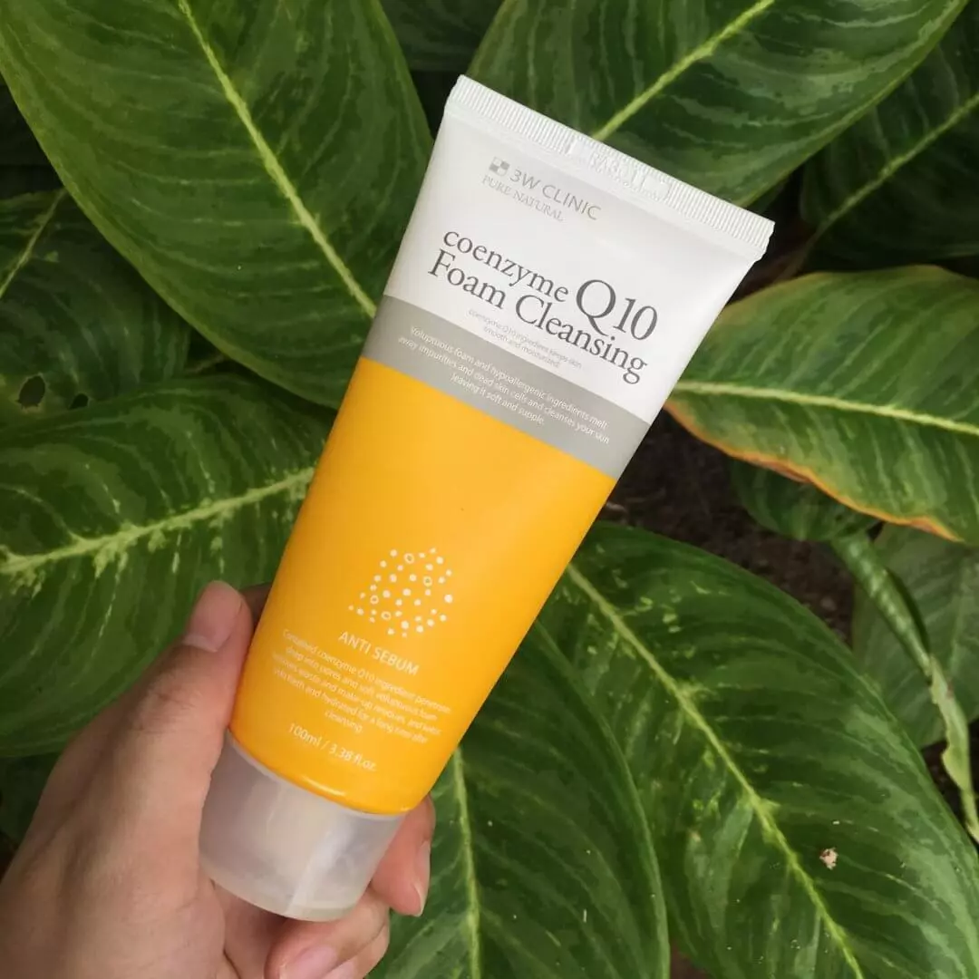 3W Clinic Coenzyme Q10 Foam Cleansing