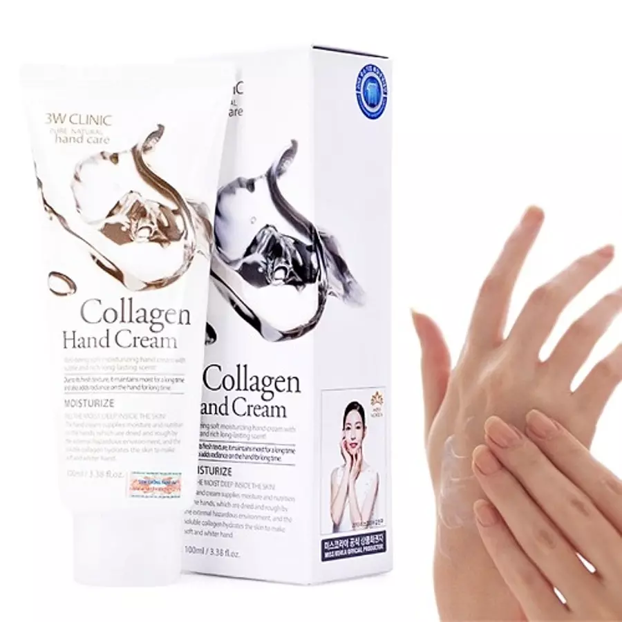 3W Clinic Collagen Hand Cream (100ml)