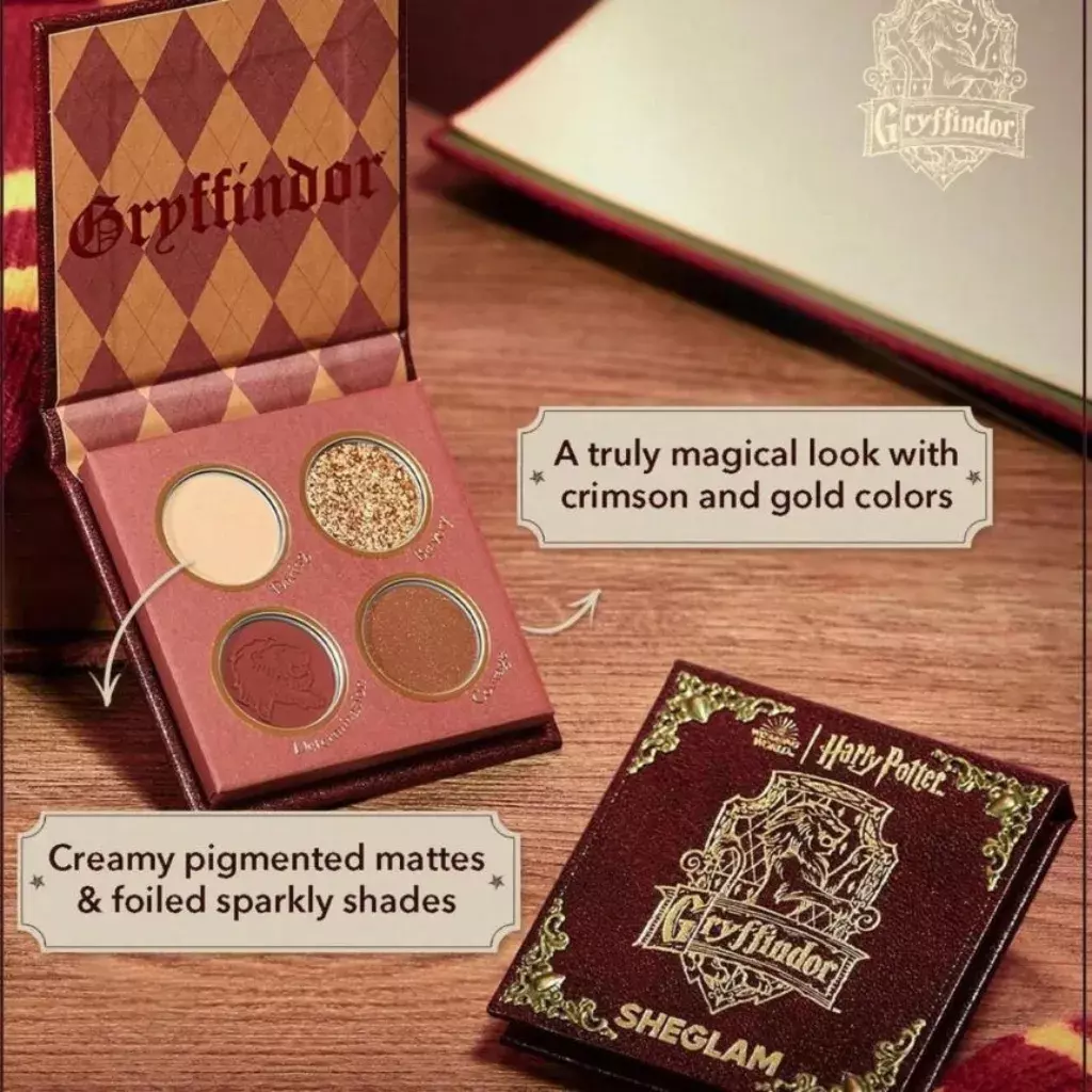 Sheglam Hogwarts House Eyeshadow Palette – Gryffindor