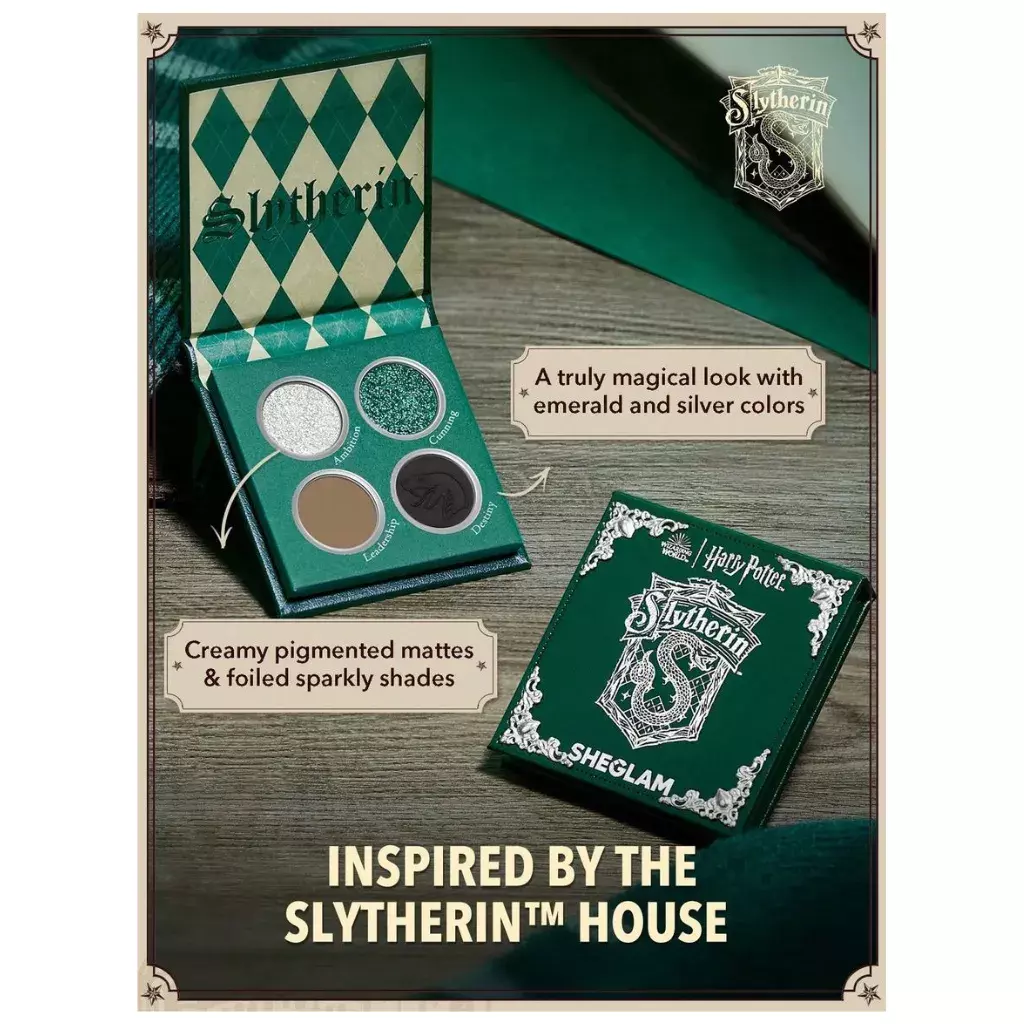 Sheglam Hogwarts House Eyeshadow Palette – Slytherin