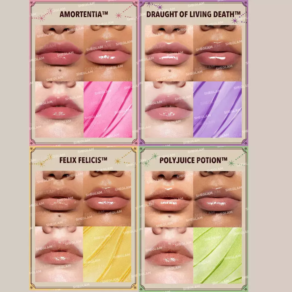 Sheglam Harry Potter Potions Classes Bewitching Brews Lip Gloss Set