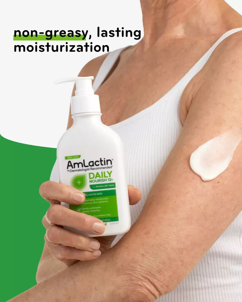 Amlactin Daily Nourish Lotion with 12% Lactic Acid
