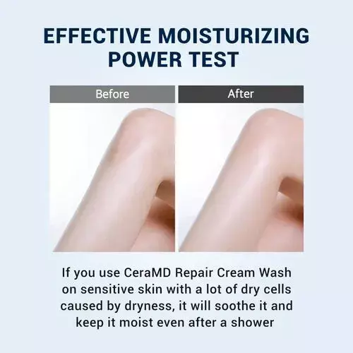 Derma:B CeraMD Repair Cream Wash (400ml)