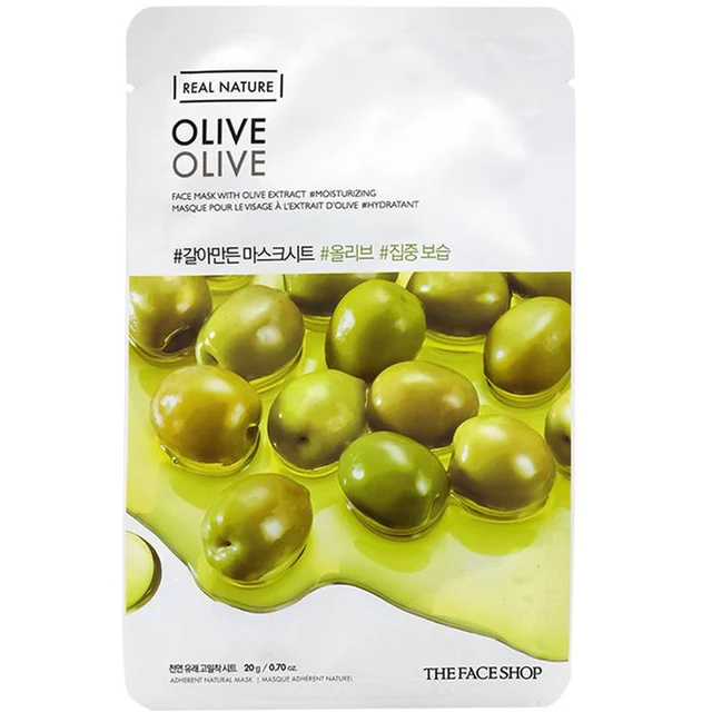 The Face Shop Real Nature Olive Face Mask