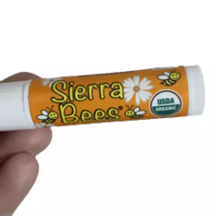 Sierra Bees Organic Tangerine Chamomile lip Balm 4 Pack (4.25 gm)