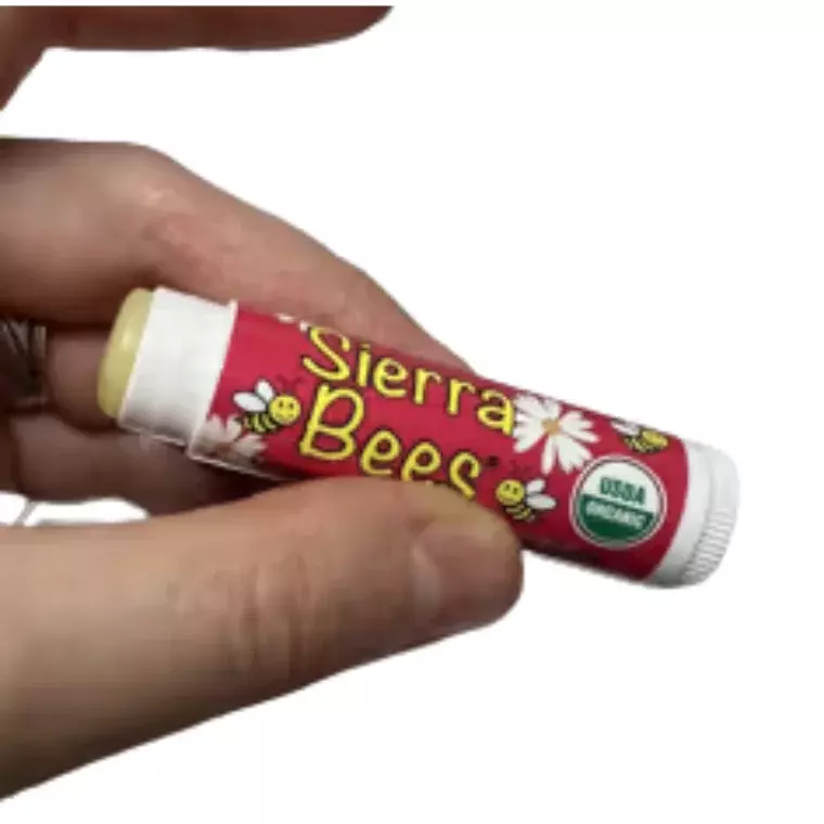 Sierra Bees Organic Pomegranate lip Balm 4 Pack (4.25 gm)