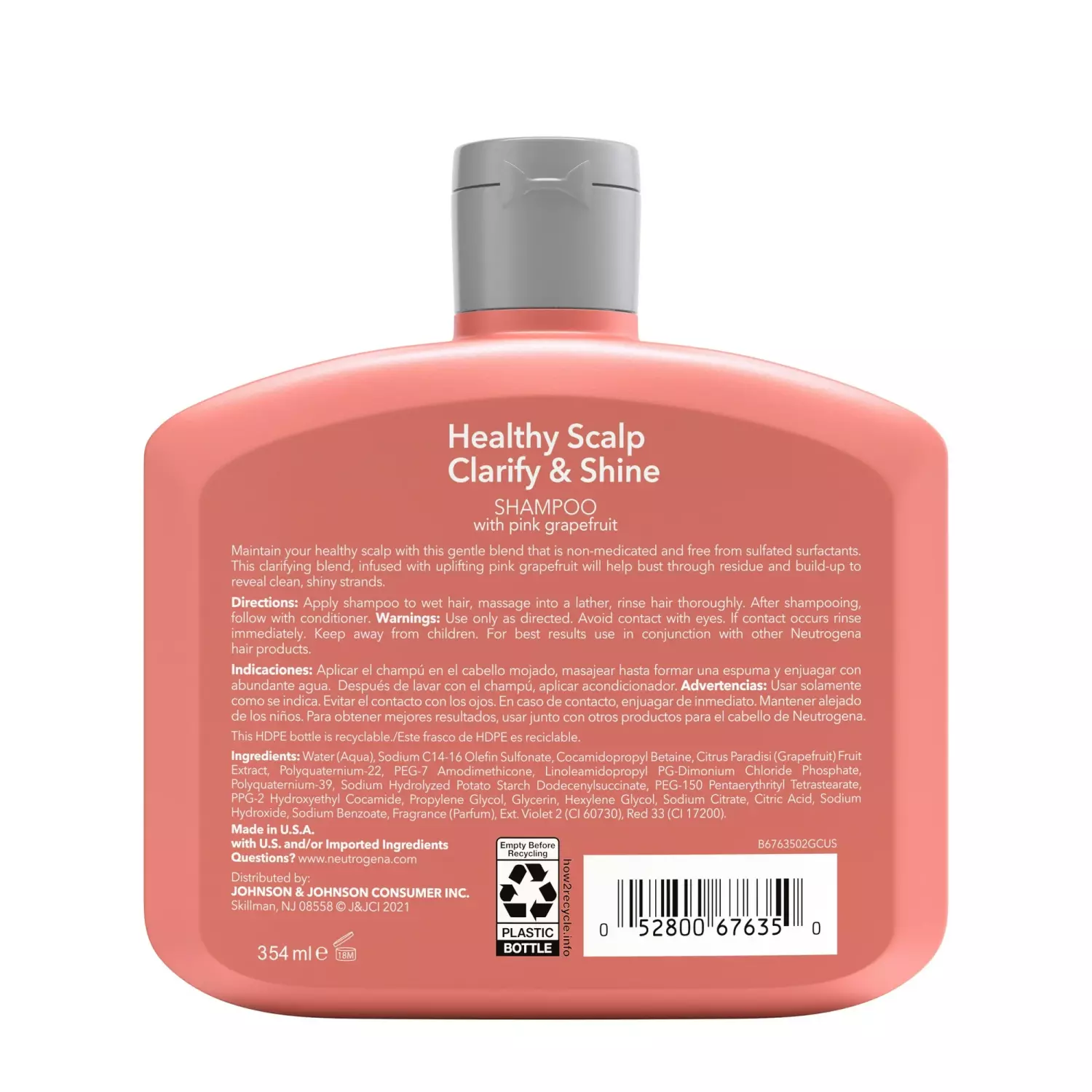 Neutrogena Healthy Scalp Clarify and Shine Shampoo