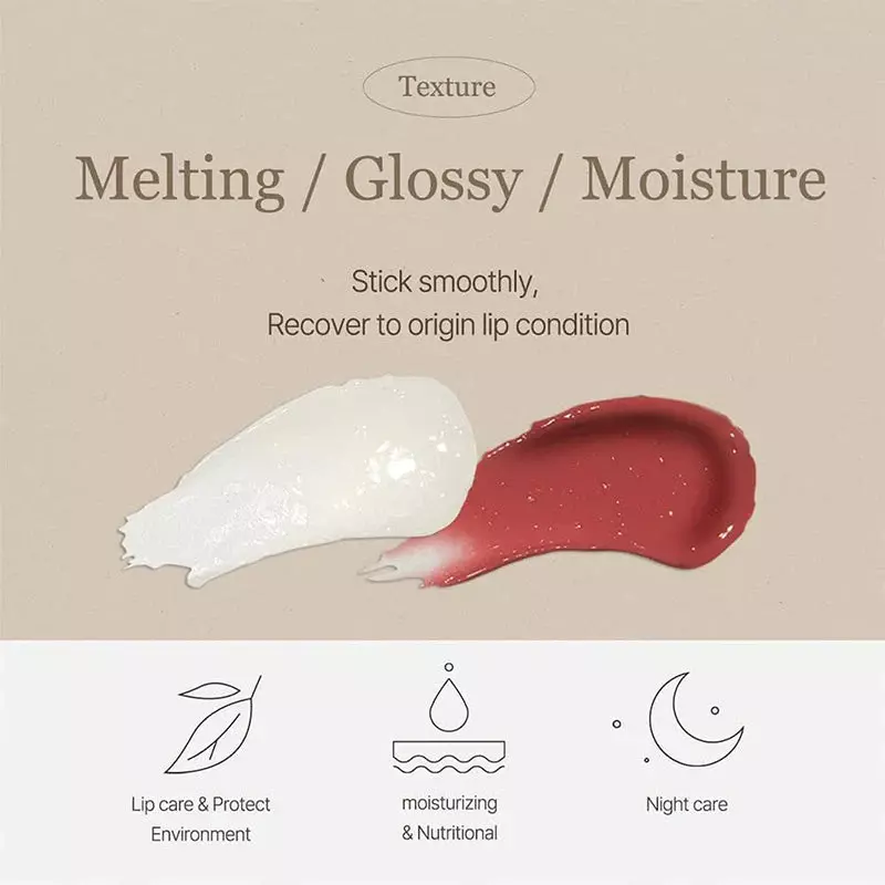 Mixsoon Vegan Melting Lip Balm 02 DRY ROSE