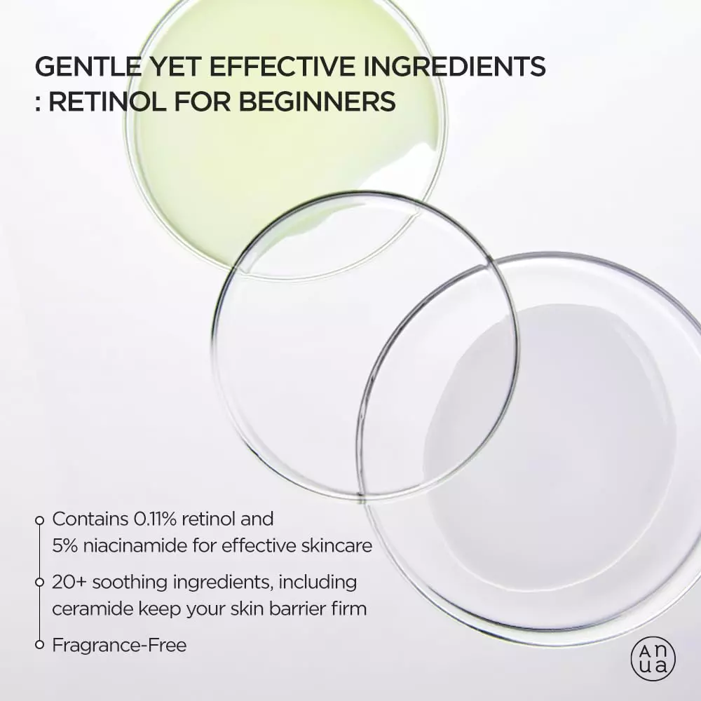 Anua Nano Retinol 0.3 + Niacin Renewing Serum