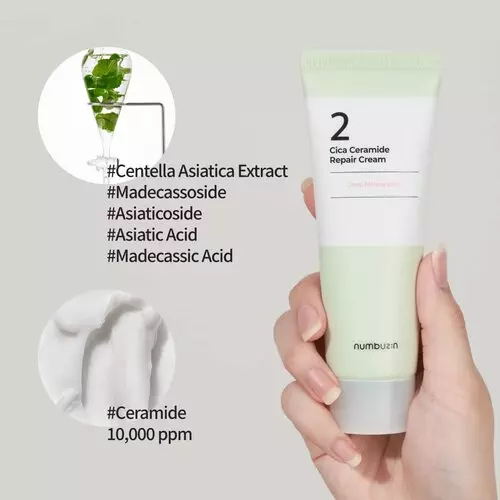 Numbuzin No. 2 Cica Ceramide Repair Cream (60ml)