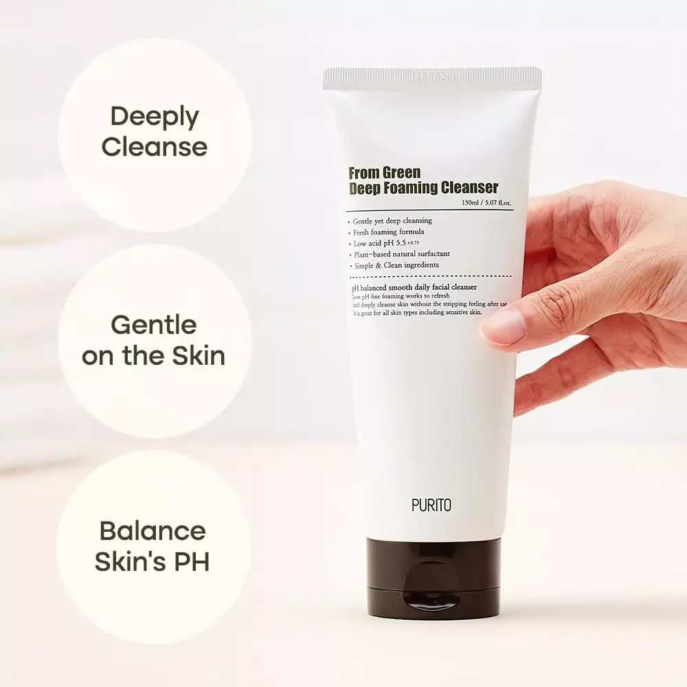 Purito From Green Deep Foaming Cleanser (150ml)