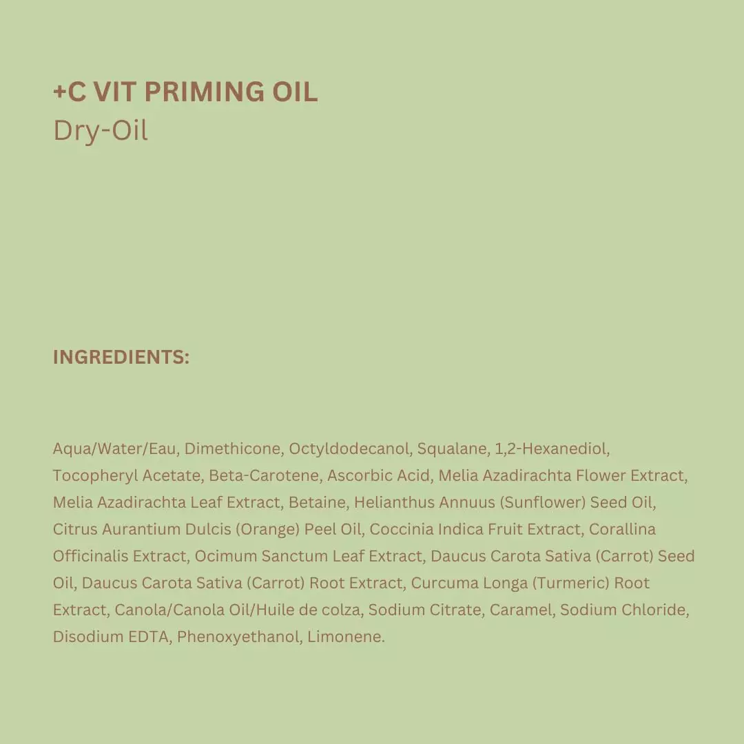 Pixi +C VIT Priming Oil