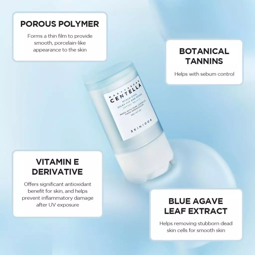 SKIN1004 Hyalu-Cica Silky-Fit Sun Stick (7g)