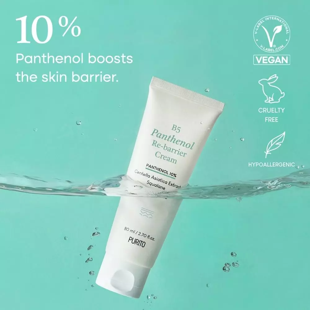 Purito B5 Panthenol Re-barrier Cream