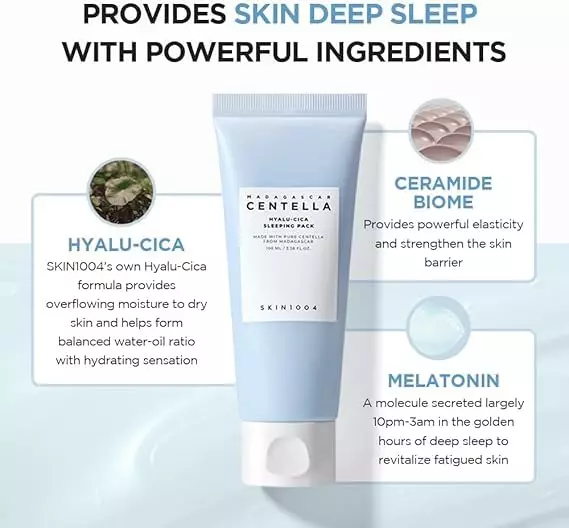 Skin1004 Hyalu-Cica Sleeping Pack (30ml)