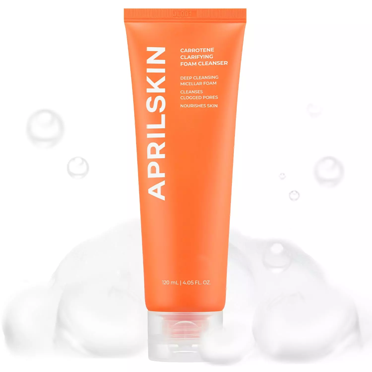 April Skin Real Carrotene Acne Foam Cleanser 120ML