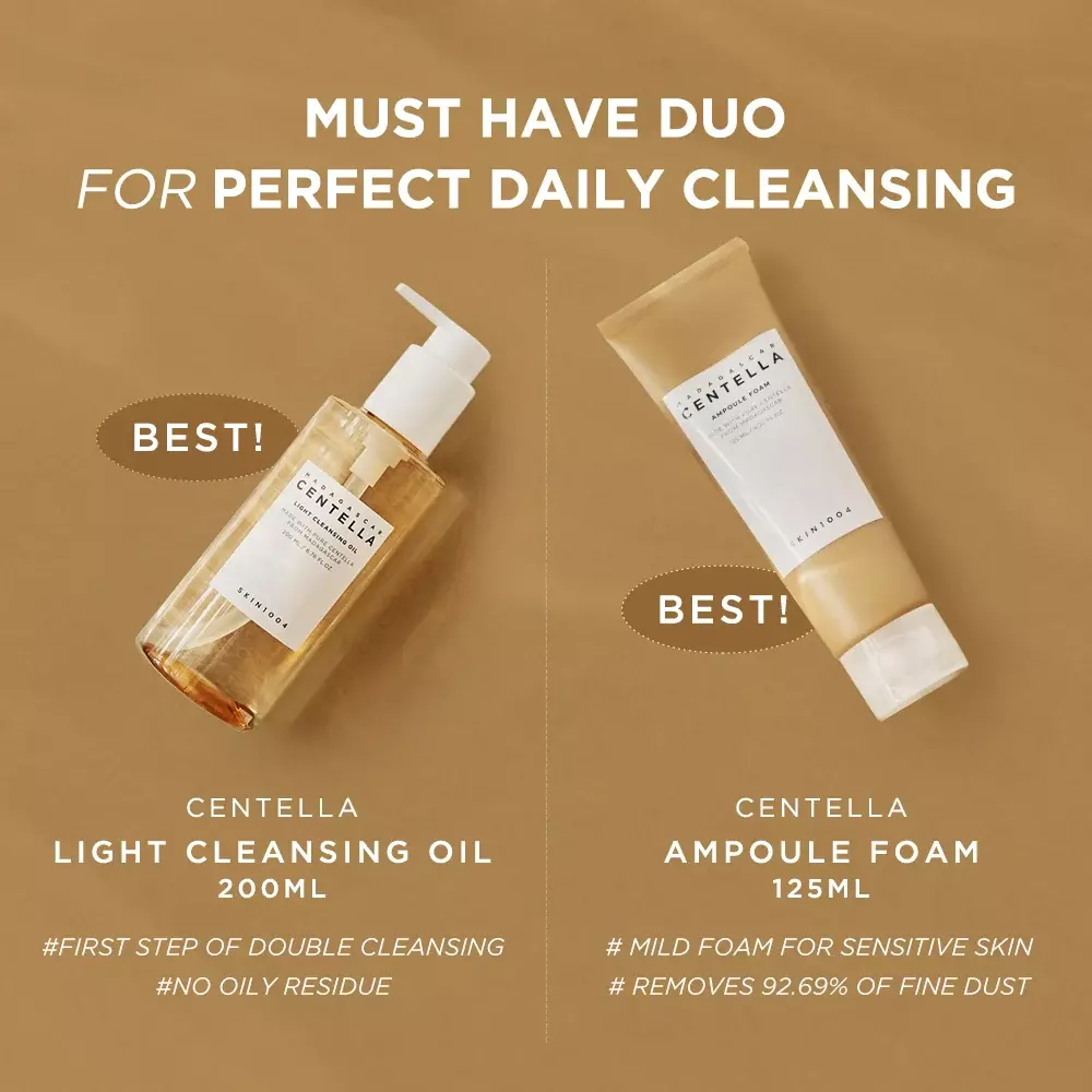 Skin1004 Madagascar Centella Double Cleansing Duo