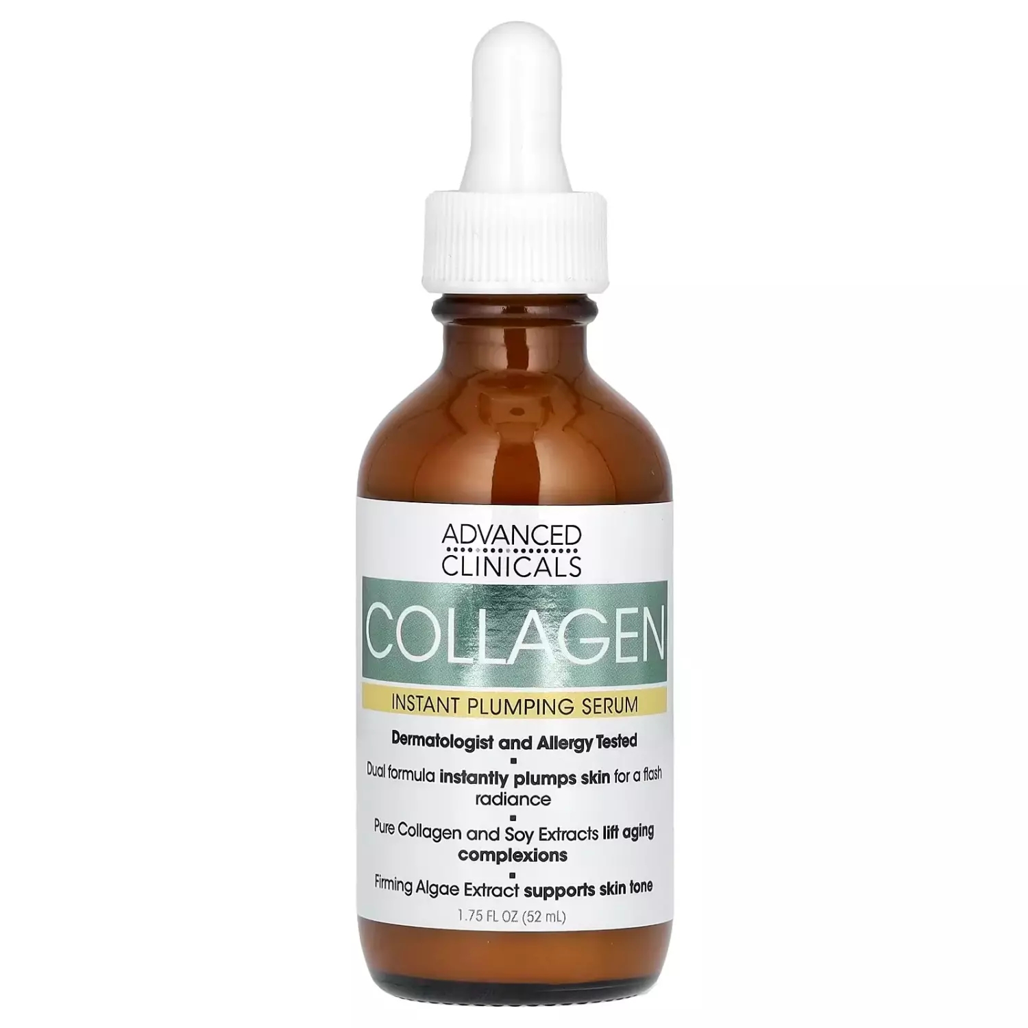 Advanced Clinicals Collagen Instant Plumping Serum + Collagen Skin Rescue Lotion
