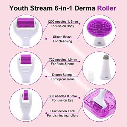 Blink Derma Roller Kit 5 in 1 Micro Needling System