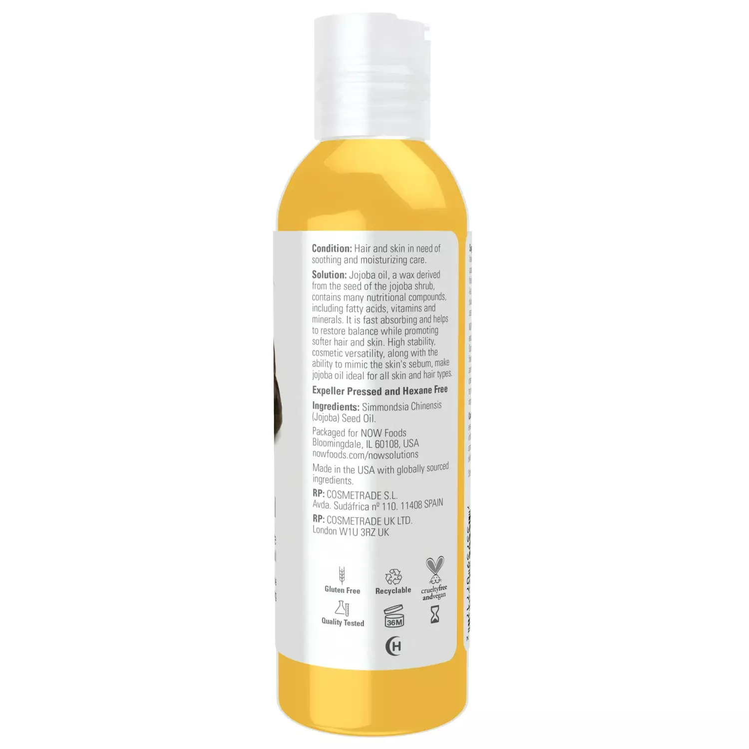 Now Foods Jojoba Oil 118ml