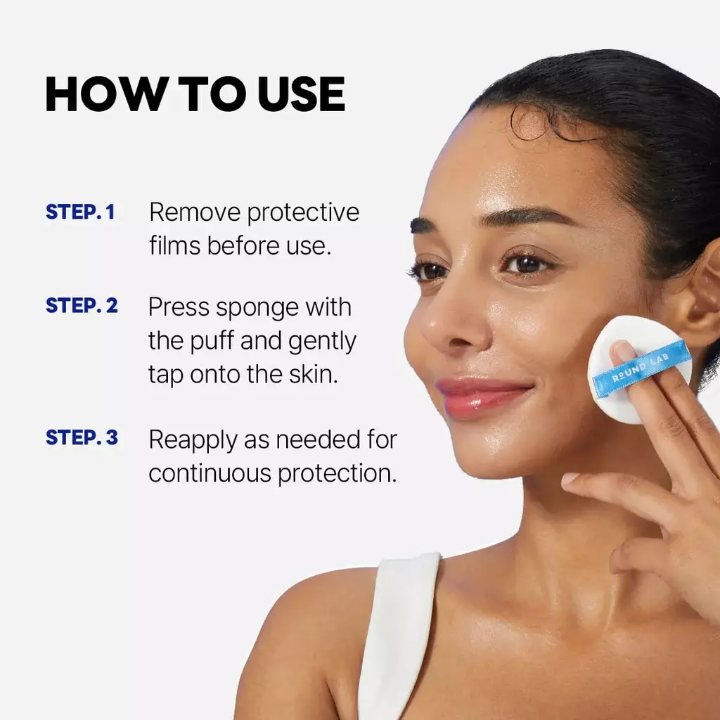 Round Lab Birch Juice Moisturizing Sun Cushion (15g)