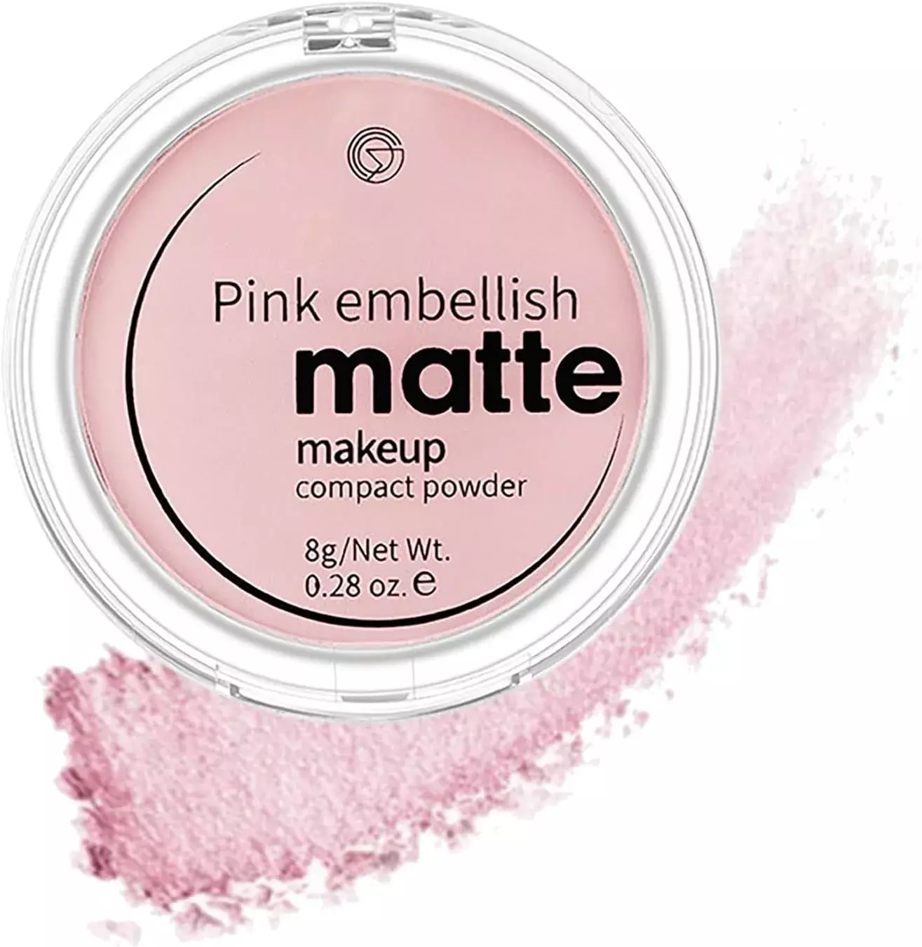 Gecomo Matte Concealer Sweat‑Proof Finishing Powder -Pink (8g)