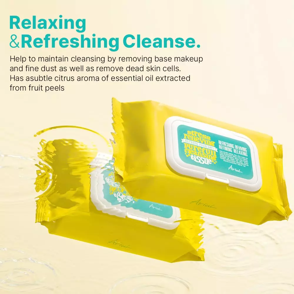 Ariul Stress Relieving Purefull Cleansing Tissue 80 Sheets (430g)
